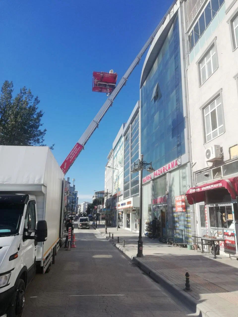 Bafra Görkem Nakliyat saha çalışması